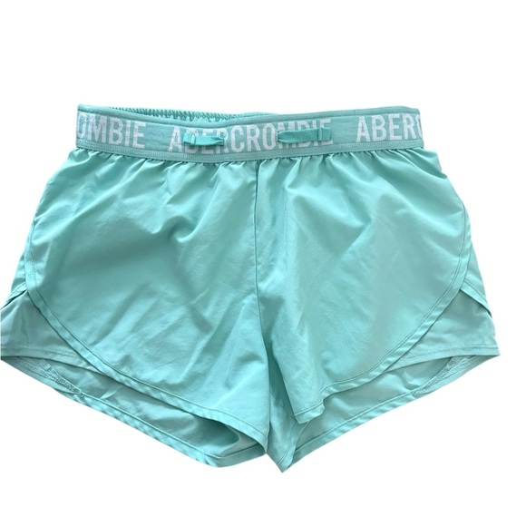 Abercrombie Kids Blue Athletic Shorts - Picture 2 of 3